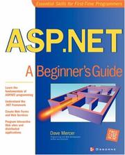 ASP.NET : a beginner's guide