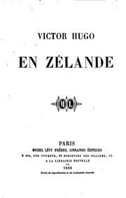 Cover of: Victor Hugo en Zélande