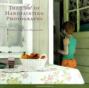 Cover of: The art of handpainting photographs