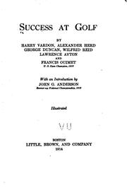 Cover of: Success at Golf by Harry Vardon