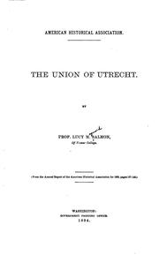 Cover of: The Union of Utrecht