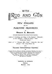 Cover of: With Rod and Gun in New England and the Maritime Provinces ...