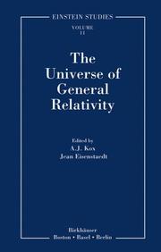 Cover of: The universe of general relativity
