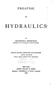 Cover of: Treatise on Hydraulics
