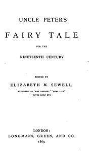 Cover of: Uncle Peter's Fairy Tale for the Nineteenth Century