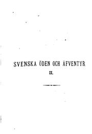 Cover of: Svenska öden och afventyr: berättelser från alla tidehvard