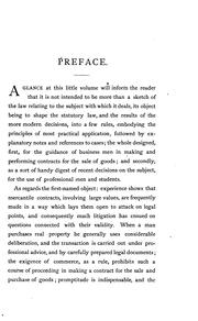 Cover of: A Code of Contract Law Relating to Sales of Goods of the Value of £10 and Upwards: A Handbook ... |