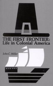 Cover of: The first frontier by John Chester Miller