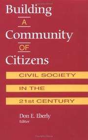 Building a community of citizens : civil society in the 21st century