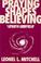 Cover of: Praying shapes believing