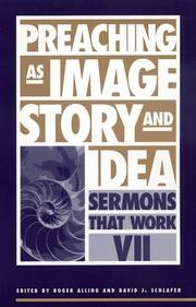 Cover of: Preaching as image, story, and idea