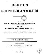 Cover of: Corpus Reformatorum