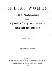 Cover of: India's Women: The Magazine of the Church of England Zenana Missionary Society