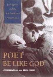 Cover of: Poet Be Like God