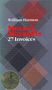 Cover of: Mutatis mutandis: 27 invoices
