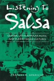 Cover of: Listening to salsa by Frances R. Aparicio