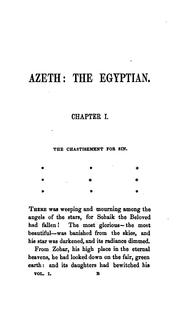 Cover of: Azeth, the Egyptian [by E.L. Linton].