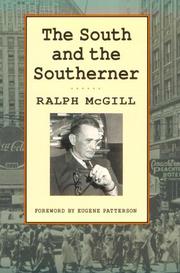 Cover of: The South and the southerner