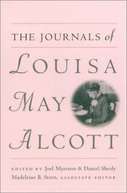 Cover of: The journals of Louisa May Alcott
