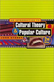 Cover of: An introduction to cultural theory and popular culture