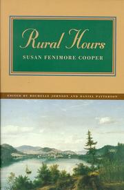 Cover of: Rural hours by Susan Fenimore Cooper