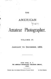 The American Amateur Photographer by No name