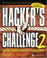 Cover of: Hacker's Challenge 2: Test Your Network Security & Forensic Skills