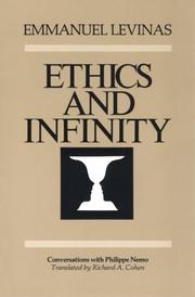 Ethics and infinity by Emmanuel Levinas