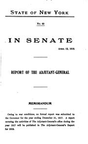 Cover of: Documents of the Senate of the State of New York |