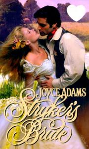 Cover of: Stryker's bride by Joyce Adams