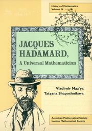 Jacques Hadamard : a universal mathematician