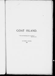 Goat Island by Peter A. Porter