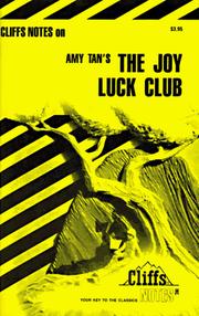 Cover of: The Joy Luck Club: notes ...