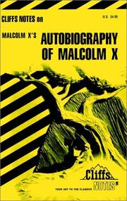 Cover of: Autobiography of Malcolm X by Ray Shepard