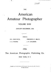 The American Amateur Photographer by No name