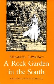 Cover of: A rock garden in the South