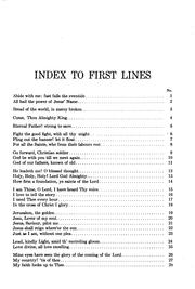 Cover of: Hymns with Tunes to Accompany Hymns and Prayers for the Use of the Army and ... |