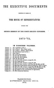 Cover of: House Documents, Otherwise Publ. as Executive Documents: 13th Congress, 2d Session-49th Congress ... |