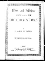 Cover of: Bibles and religions out versus in the public schools