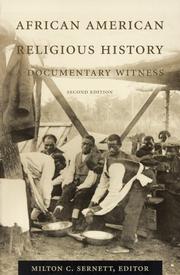 Cover of: African American Religious History: A Documentary Witness (C. Eric Lincoln Series on the Black Experience)