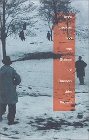 Cover of: Imre Lakatos and the Guises of Reason (Science and Cultural Theory) by John Kadvany, John Kadvany