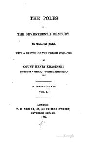 Cover of: The Poles in the seventeenth century