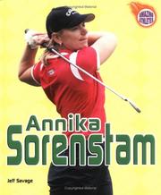 Cover of: Annika Sorenstam (Amazing Athletes)
