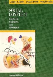 Social conflict by Jeffrey Z. Rubin