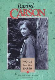 Cover of: Rachel Carson, voice for the earth