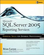 Cover of: Microsoft SQL Server 2005 Reporting Services 2005