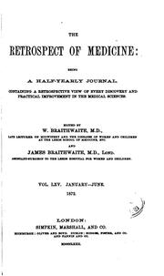 Cover of: The Retrospect of Medicine | William Braithwaite
