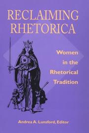 Cover of: Reclaiming Rhetorica by Andrea A. Lunsford