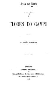 Cover of: Flores de campo