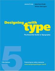 Designing with type : the essential guide to typography